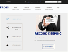 Tablet Screenshot of ppross.com